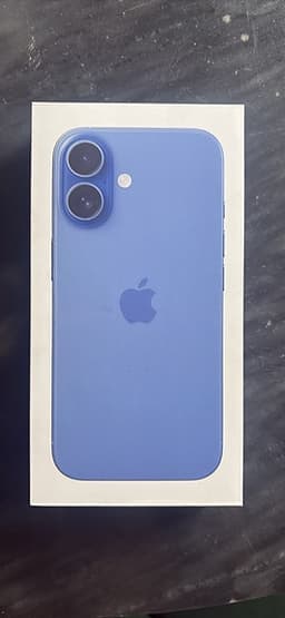 Apple iPhone 16 mobiltelefon 128 GB blå