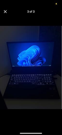 HP Victus laptop 15,6 tum svart