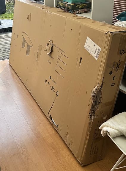 Noira matgrupp 220 cm (Svart) + 8 Dastoori stolar + EXTRA oöppnad bordsskiva
