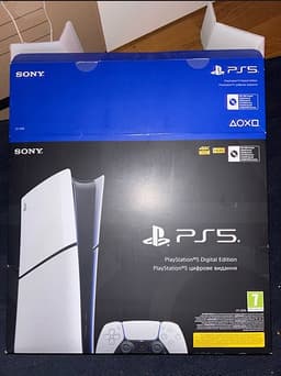 Sony Playstation 5 Digital Edition spelkonsol vit
