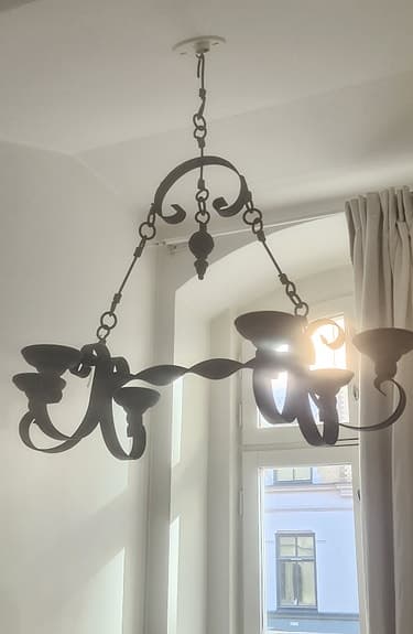 Takkrona ljuskrona blockljus **NY**