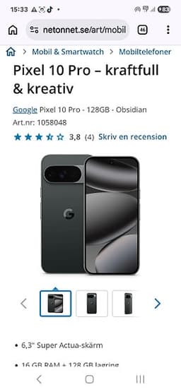 Google Pixel 10 Pro 5G 128gb