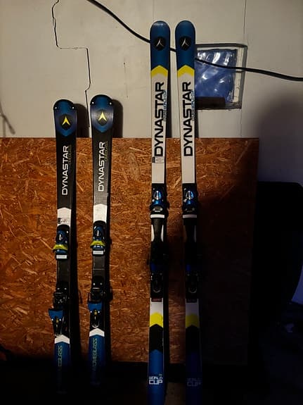 Dynastar Team Omeglass World Cup slalomskidor 165 cm blå