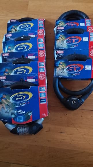 Nya Abus Cykel lås