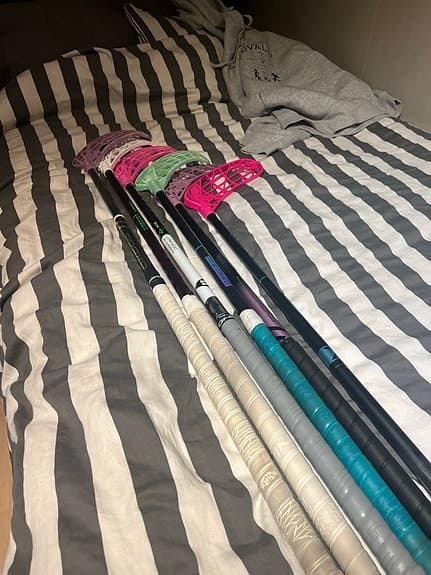 Innebandyklubbor blandade modeller