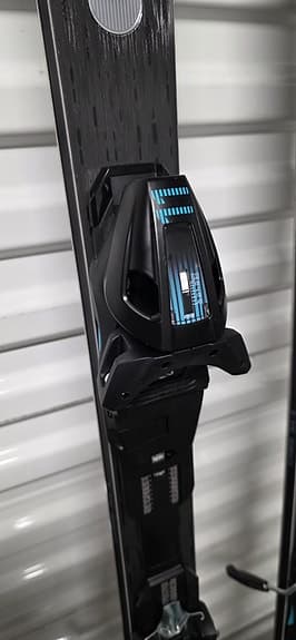 Head eGX alpinskidor med bindningar svart/blå