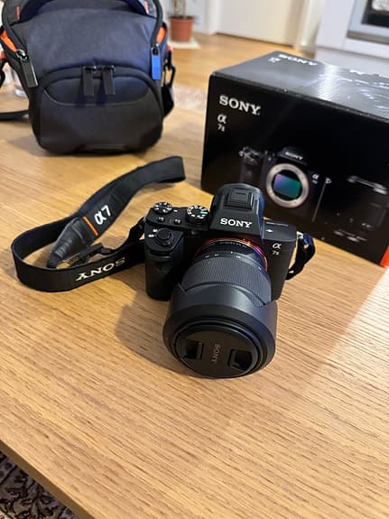 Sony A7 ll systemkamera svart