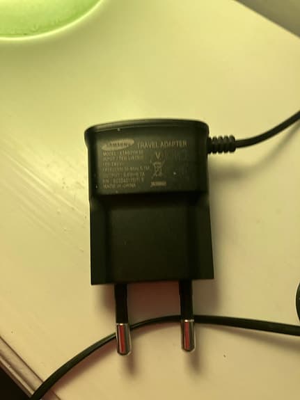 Samsung laddare nätadapter svart