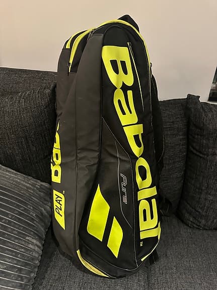 Babolat Pure tennissväska svart/gul