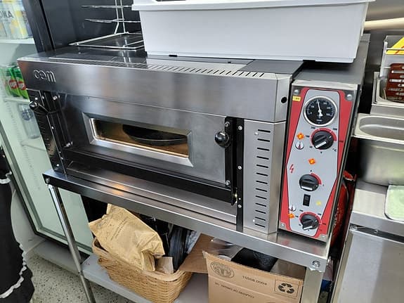 OEM pizzaugn ånga rostfri