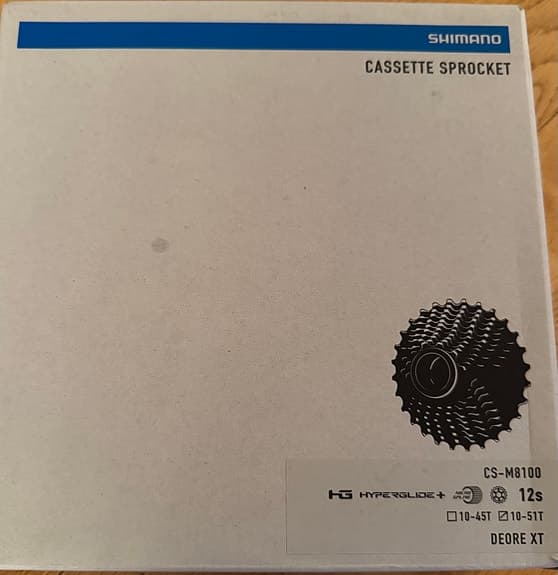 Shimano CS-M8100 kassett 12-delad 10-51T