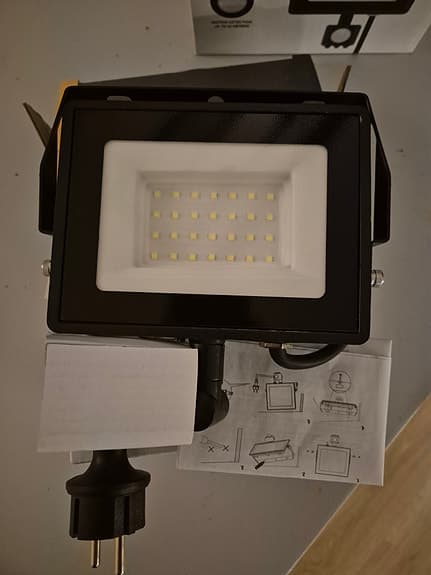 2st Luxorparts LED-strålkastare med rörelsesensor 30 W (3380 lm)