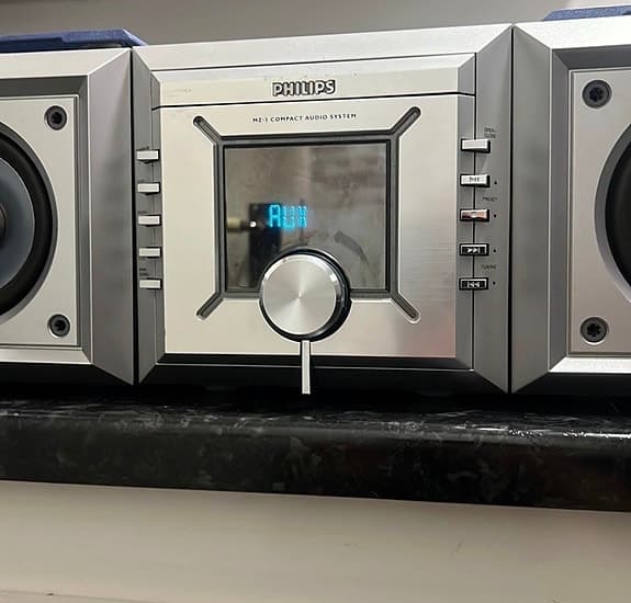 Philips stereopaket kompakt anläggning med högtalare