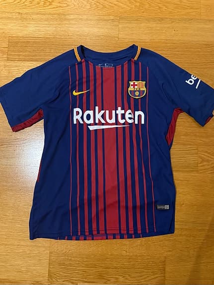 Nike FC Barcelona fotbollströja Messi 10 blå/röd