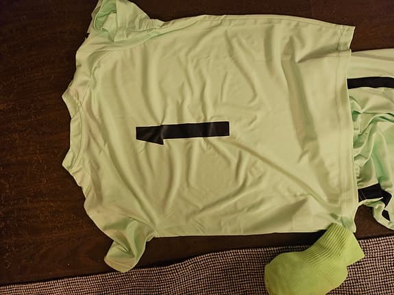 Puma målvaktsställ limegrön storlek 152