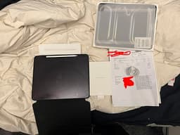 iPad Pro 13" M4 5G + Pencil Pro – Som ny (15 cycles / 100% batteri)