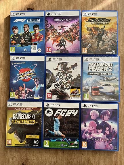 SPEL TILL: PLAYSTATION 5 (NYTT/NYSKICK)