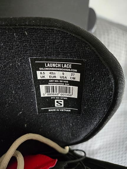 Salomon Launch Lace snowboardboots 42,5 grön