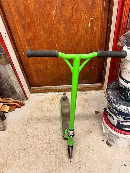 Kickbike / Sparkcykel Grön