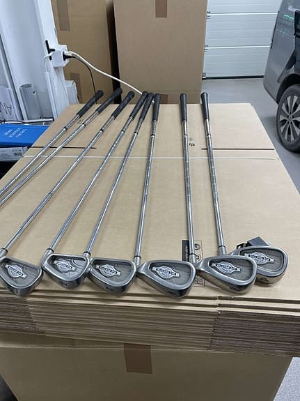 Golfklubbor järnset 3–PW höger Callaway big bertha x12