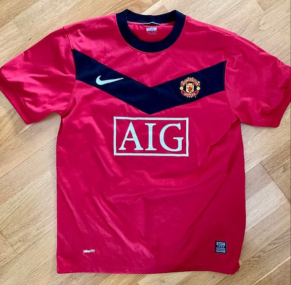 Man U fotbollströja/ retro 2009/2010