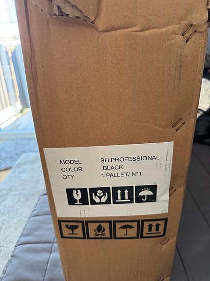 SH Professional elscooter svart