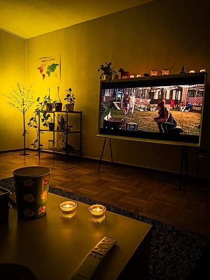 Samsung TV - The Serif 65” LS01D – Design Meets Smart Technology