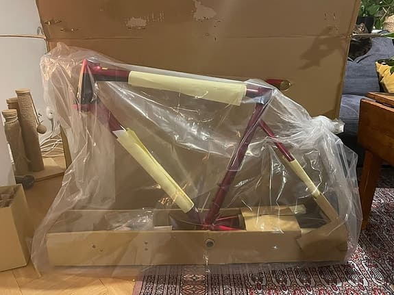 Giant TCX SLR ram (grus/cx - helt ny)