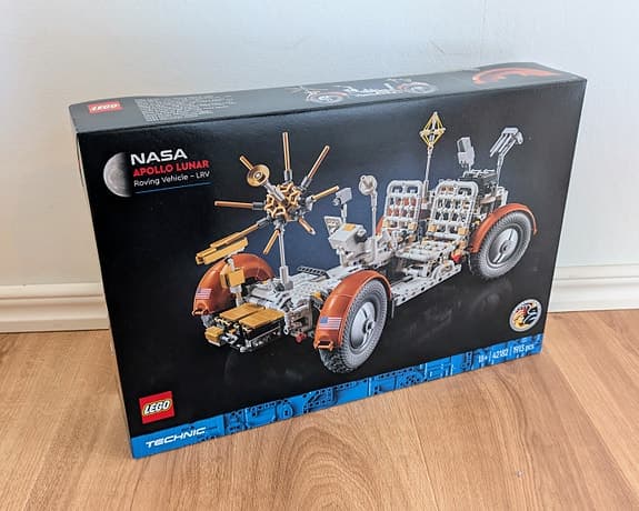 LEGO Technic NASA Apollo Lunar Roving Vehicle (LRV) 42182 OÖPPNAD