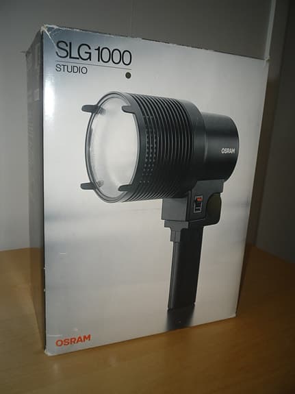 Studiolampa i box - OSRAM SLG 1000 för Studio fotobelysning
