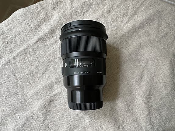 Sigma Art 24mm f1.4 till Sony E-mount