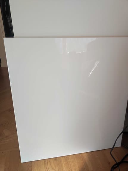 IKEA BESTÅ-dörrar Selsviken vit högglans