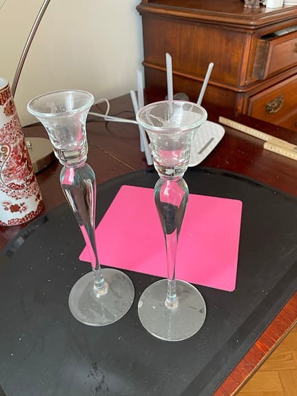 &Tradition ljusstakar glas