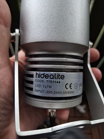 Hidealite 7701144 LED-spotlight 7W silver