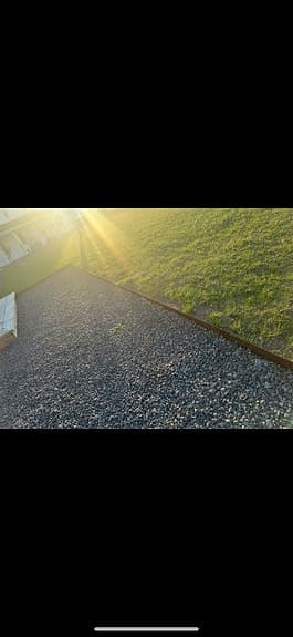 Stabil och snygg rostig gräskant / rabattkant