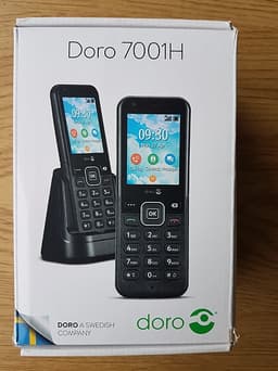 Doro 7001 H svart