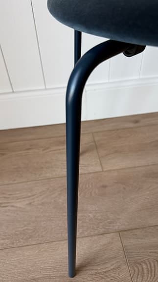 Fritz Hansen pall mörkblå sammet