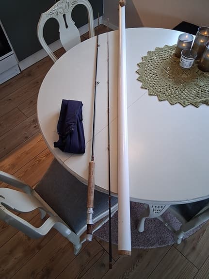 Kring fisher Black Quill flugfiskespö.