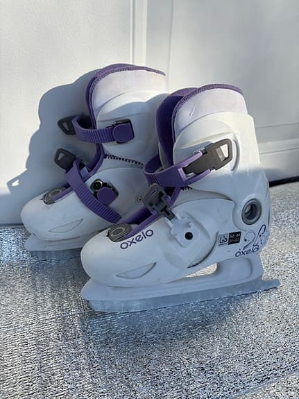 Skridskor Oxelo justerbara barn storlek 32-34