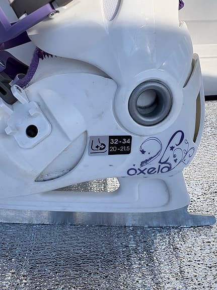 Skridskor Oxelo justerbara barn storlek 32-34