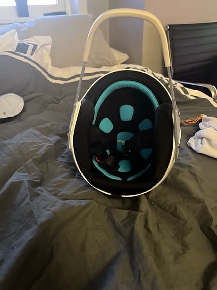 POC Skull X SPIN skidhjälm 57/58 vit