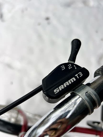 Trehjulig Monark vuxencykel i gott skick