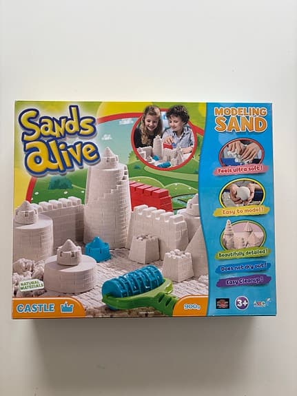 ”Sands alive”, kreativt lekset med ”levande sand” säljes