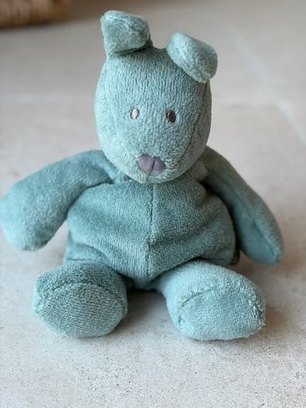 Nytt Nattou gosedjur i bomull, kaninen Bonnie, följeslagare från födseln 30cm