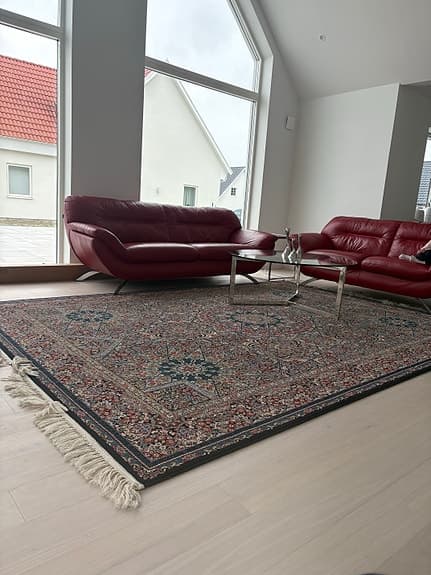 Elegant  soffbord i glass