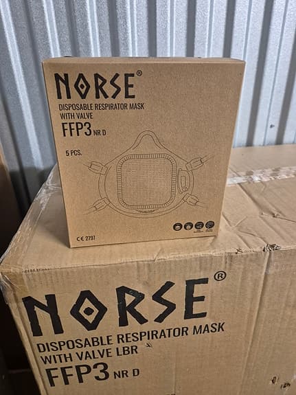 Skyddsmask FFP3, 10st