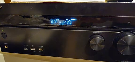 Sony STR-DN1040 7.2-kanals AV-receiver - komplett med fjärrkontroll & manual