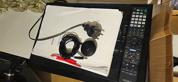 Sony STR-DN1040 7.2-kanals AV-receiver - komplett med fjärrkontroll & manual