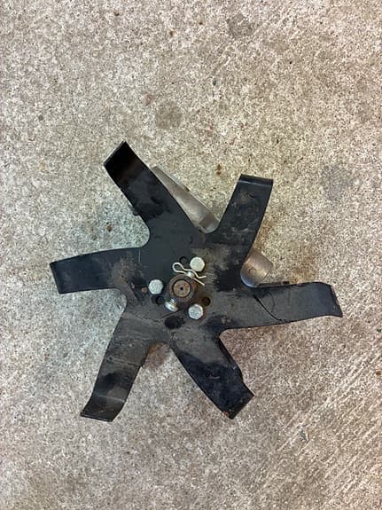 Jordfräshuvud till röjsåg