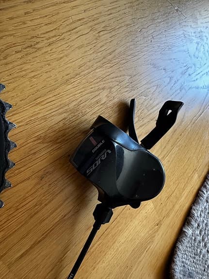 Shimano Sora växelreglage, framväxel och kedjedrev.